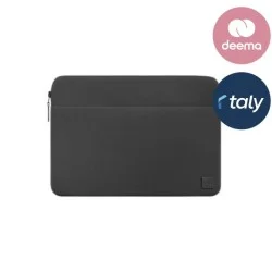 Lap Top Bag  Protective Nylon Sleeve (Up To 14”) Uniq - Midnight Black